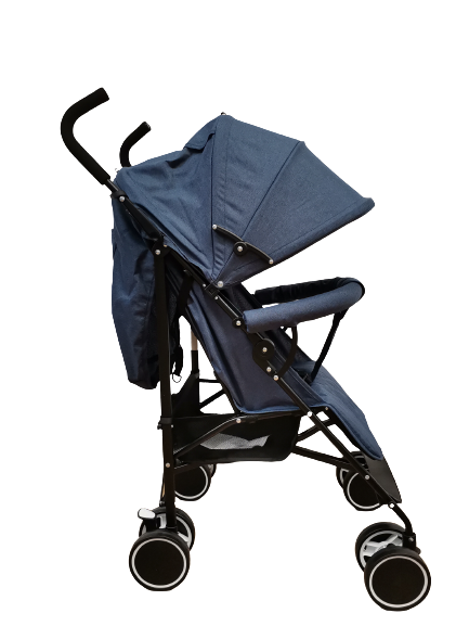 Carucior sport usor si compact, cu inchidere tip umbrela , culoare Albastru