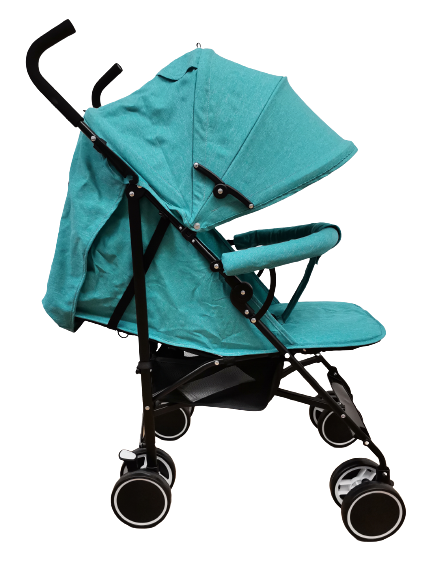 Carucior sport usor si compact, cu inchidere tip umbrela , culoare Turcoaz