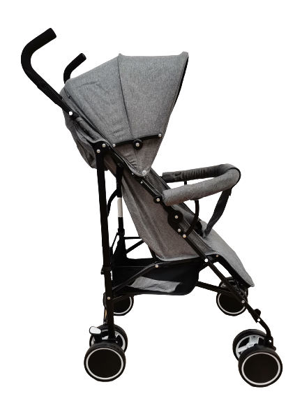 Carucior sport usor si compact, cu inchidere tip umbrela , culoare Gri