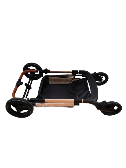 Carucior Teknum 3 in 1 , 0-36 luni, transformabil, reversibil, ultrapliabil, usor si practic cu roti cauciuc, culoare ROSU, TR_508C_ROSU