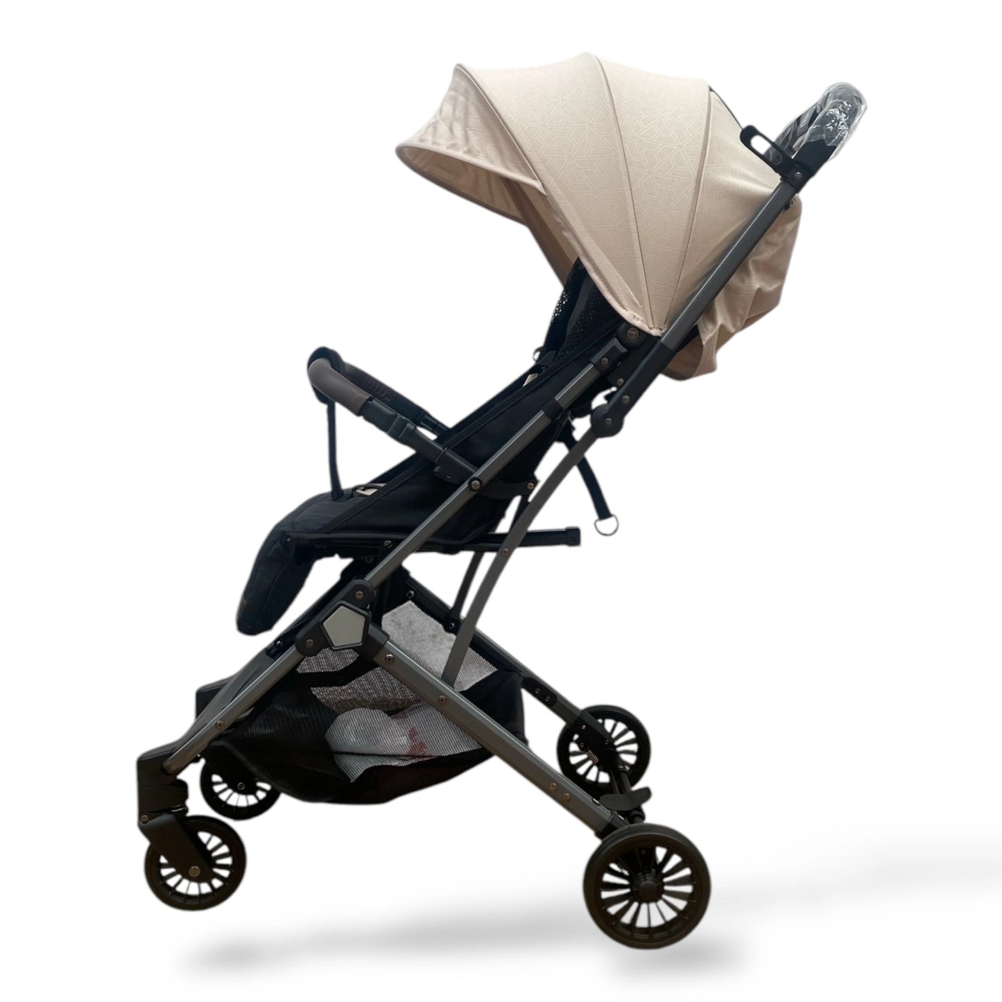 Carucior sport troler ,cu pozitie somn si protectie insecte, bej
