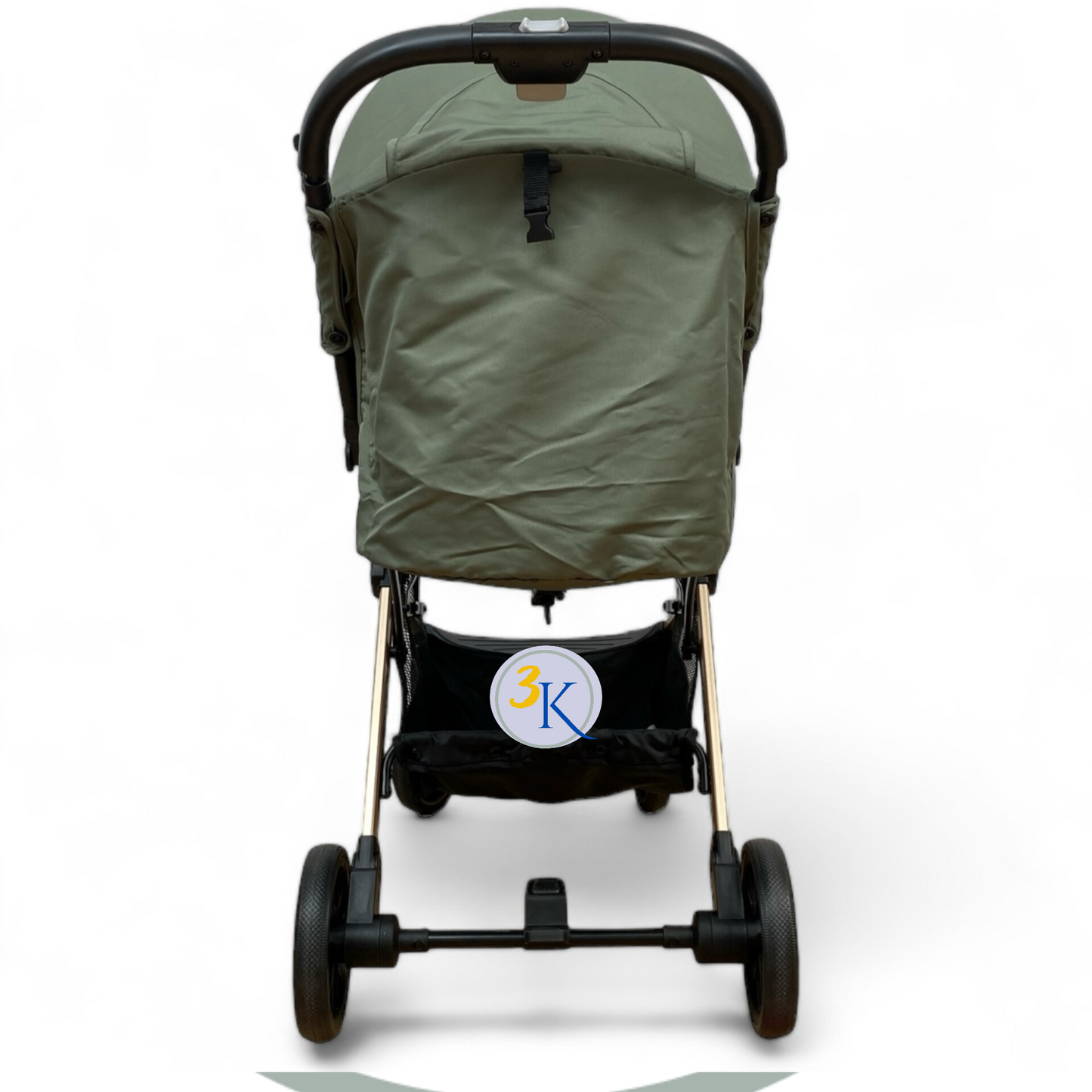 Carucior sport, cu inchidere compacta, sistem troller, pozitie somn , verde armi