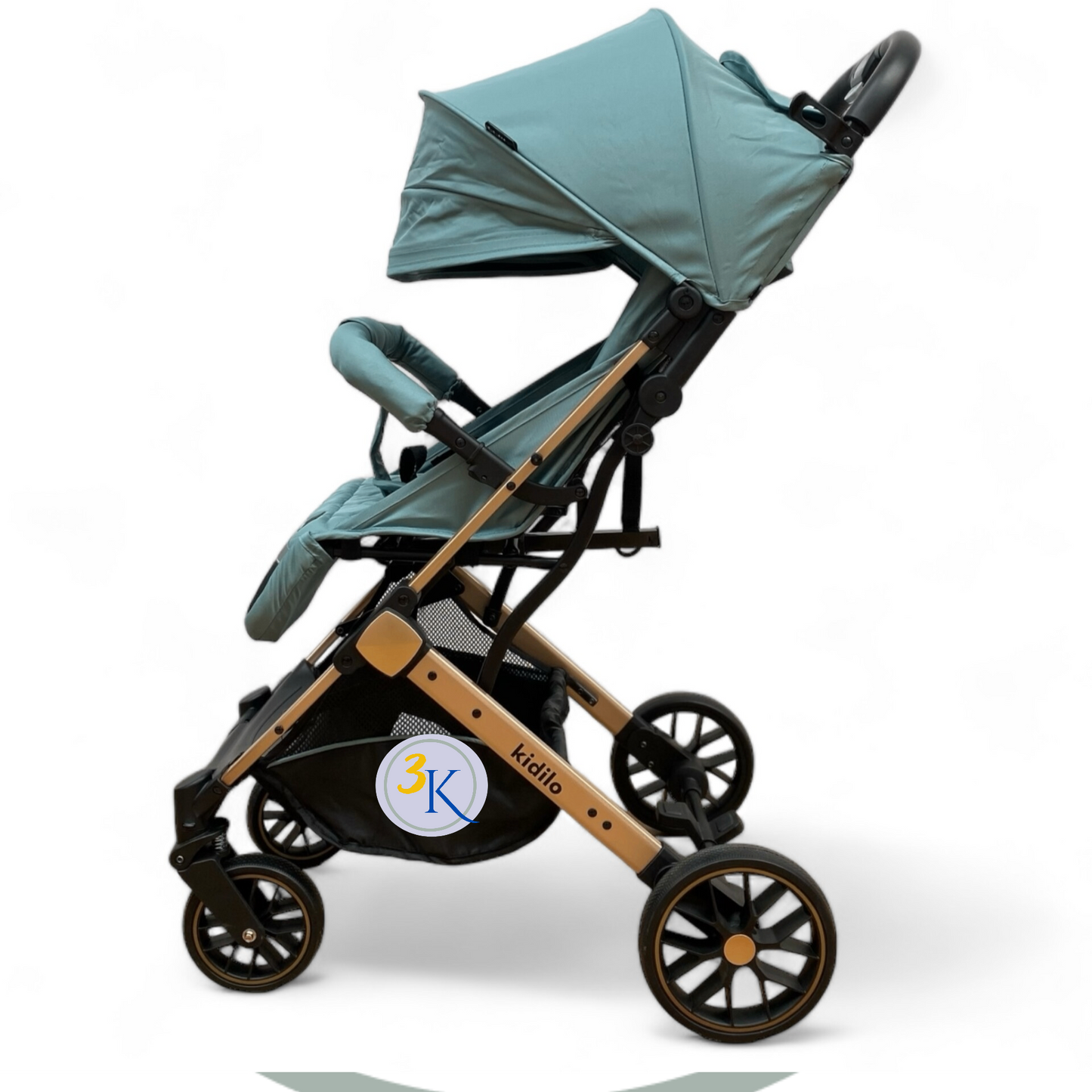Carucior sport, cu inchidere compacta, sistem troller, pozitie somn , blue