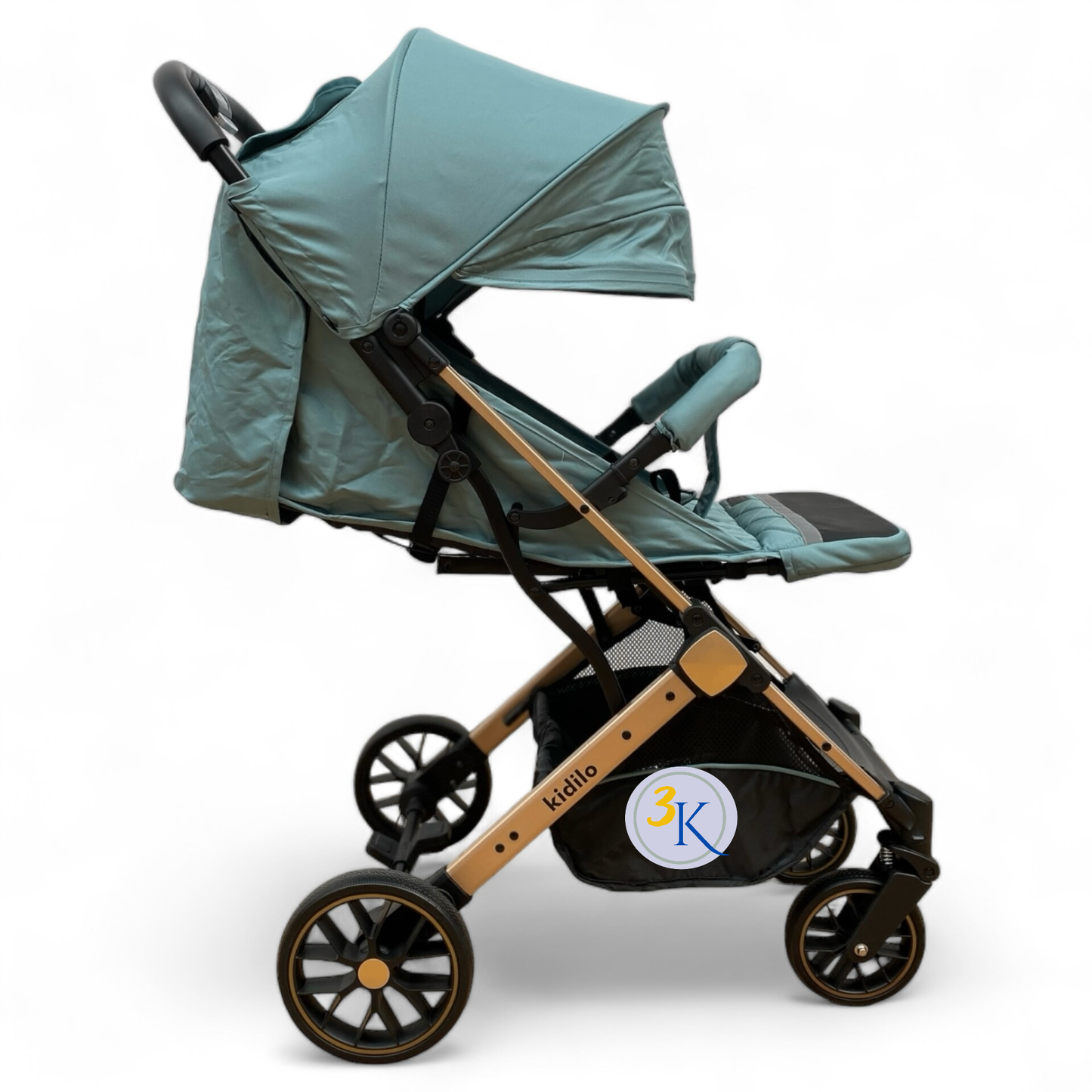 Carucior sport, cu inchidere compacta, sistem troller, pozitie somn , blue