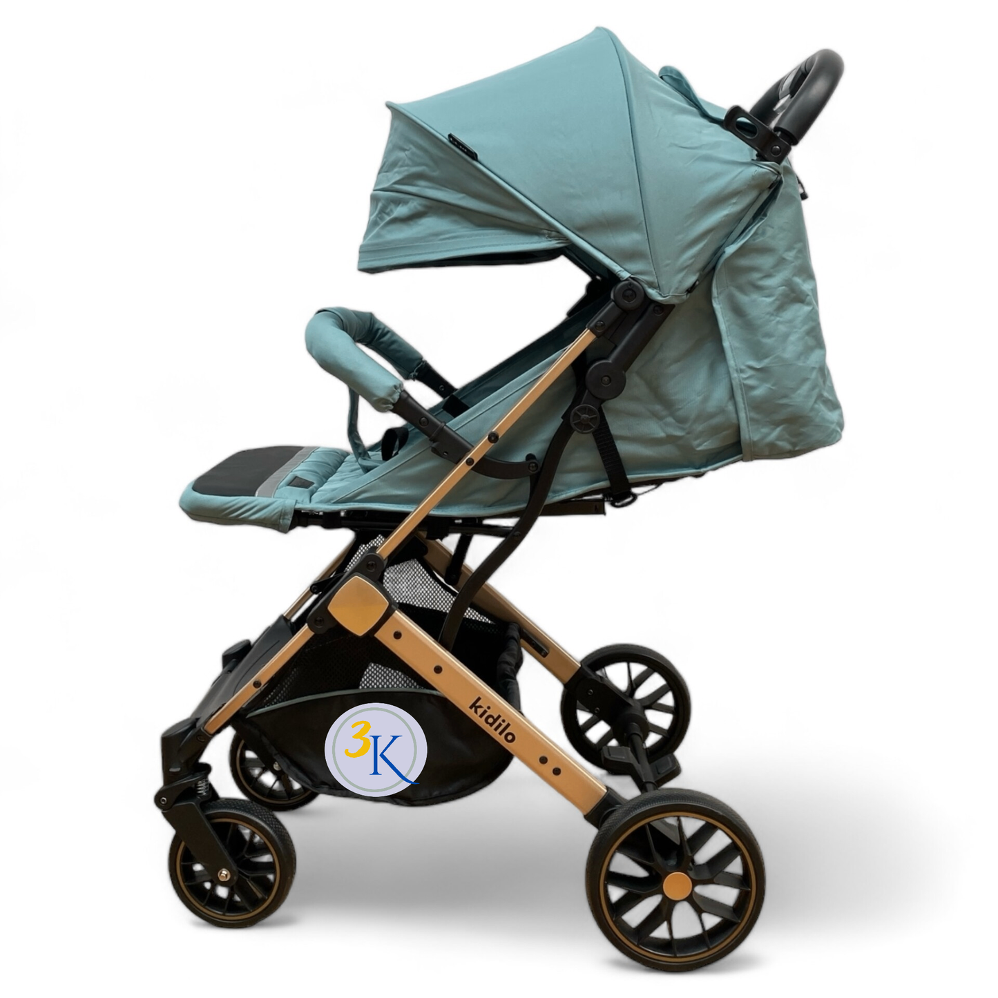 Carucior sport, cu inchidere compacta, sistem troller, pozitie somn , blue
