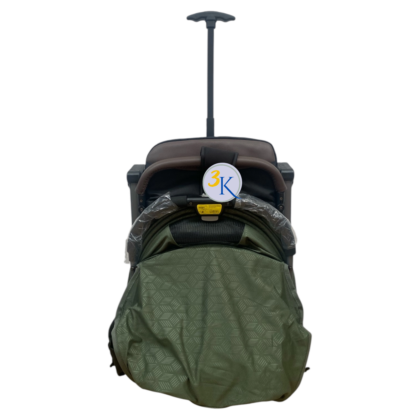 Carucior sport troler ,cu pozitie somn si protectie insecte, verde