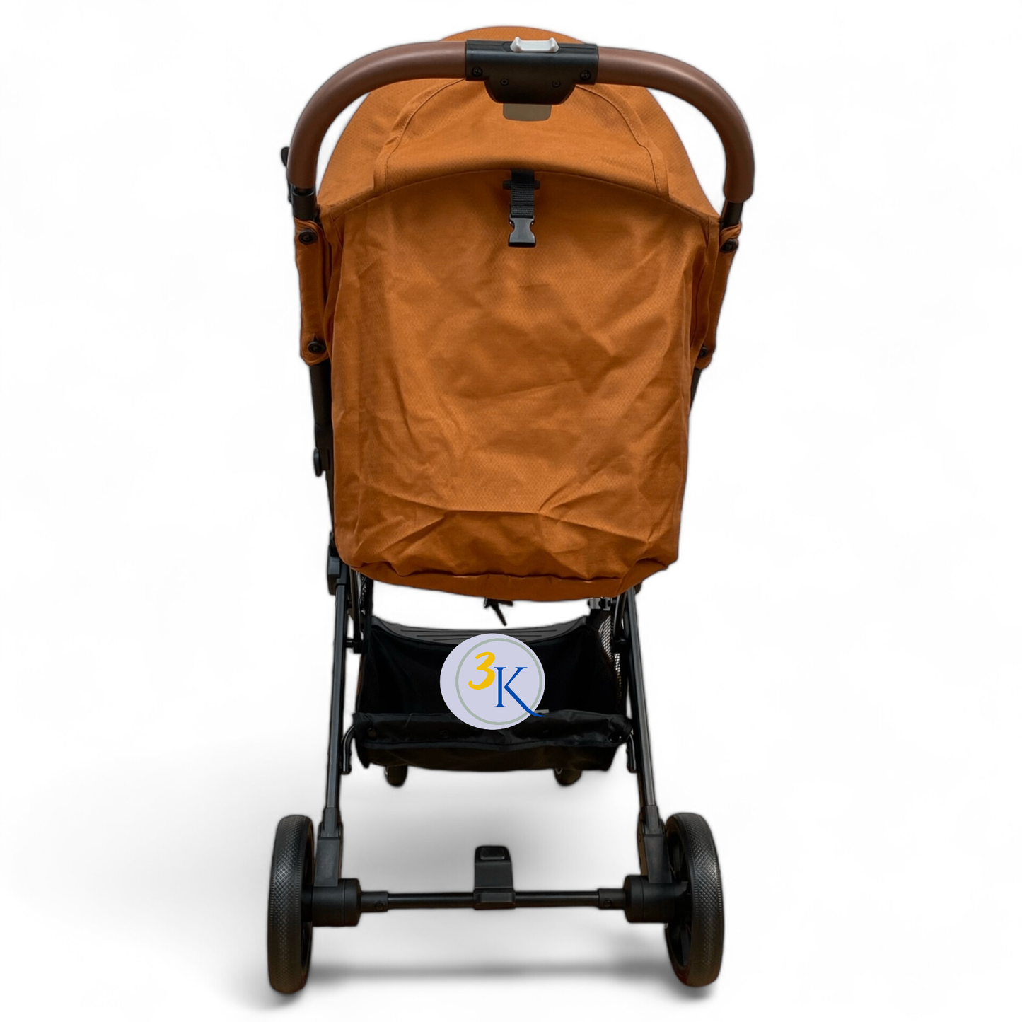 Carucior sport cu inchidere tip troler, copertina extra, pentru avion, culoare, ORANGE