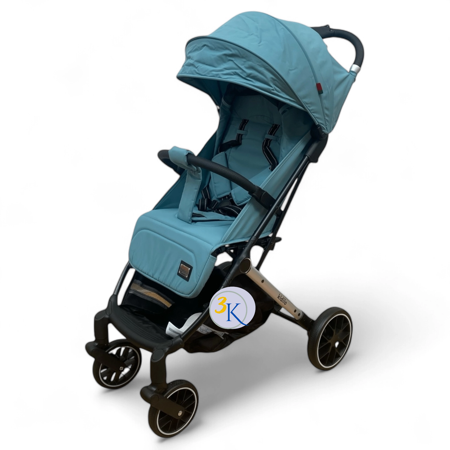 Carucior sport calitate superioara ,, cu inchidere compacta, sistem troller, pozitie somn , albastru