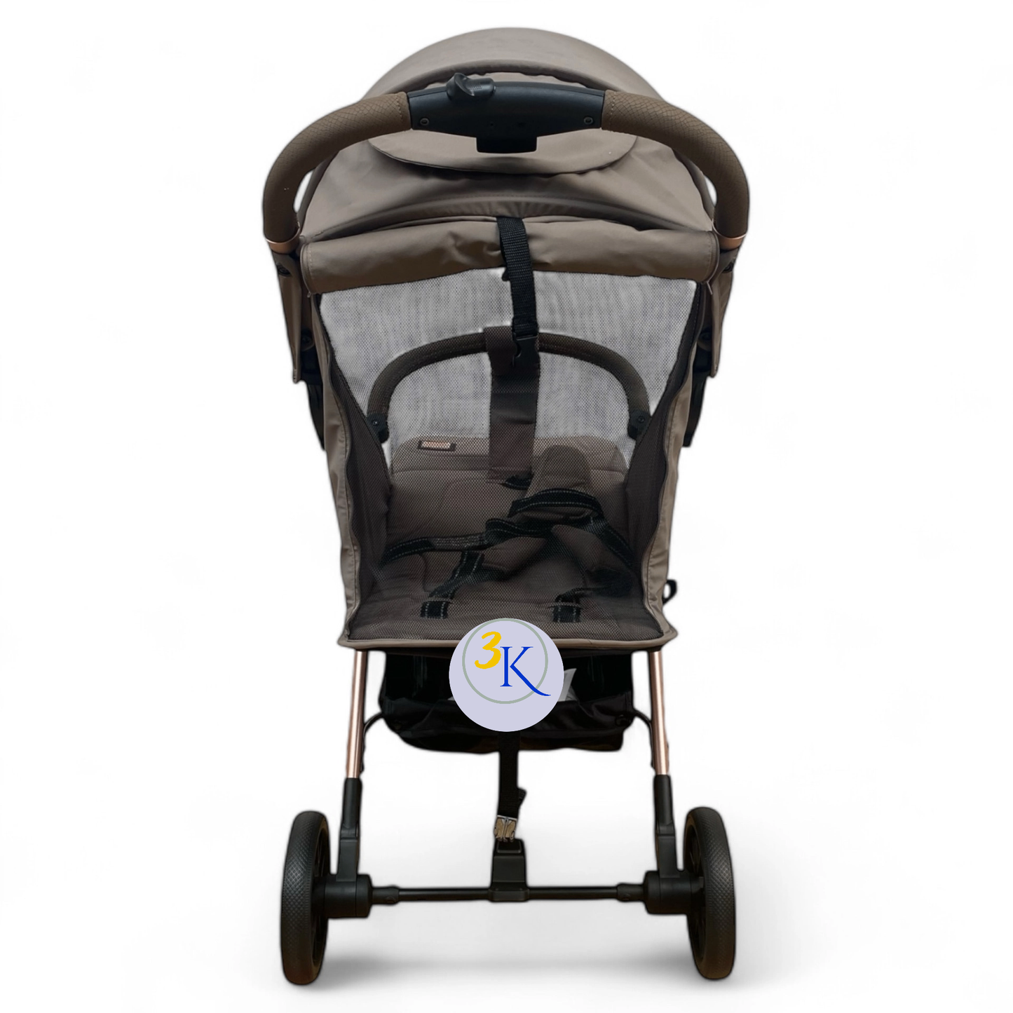 Carucior sport calitate superioara ,, cu inchidere compacta, sistem troller, pozitie somn ,bej
