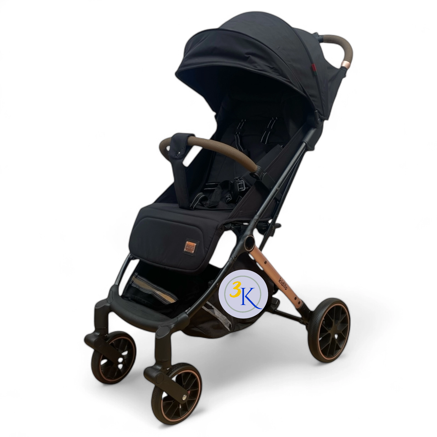Carucior sport calitate superioara ,cu husa protectie vreme rece, inchidere compacta, sistem troller, pozitie somn , negru