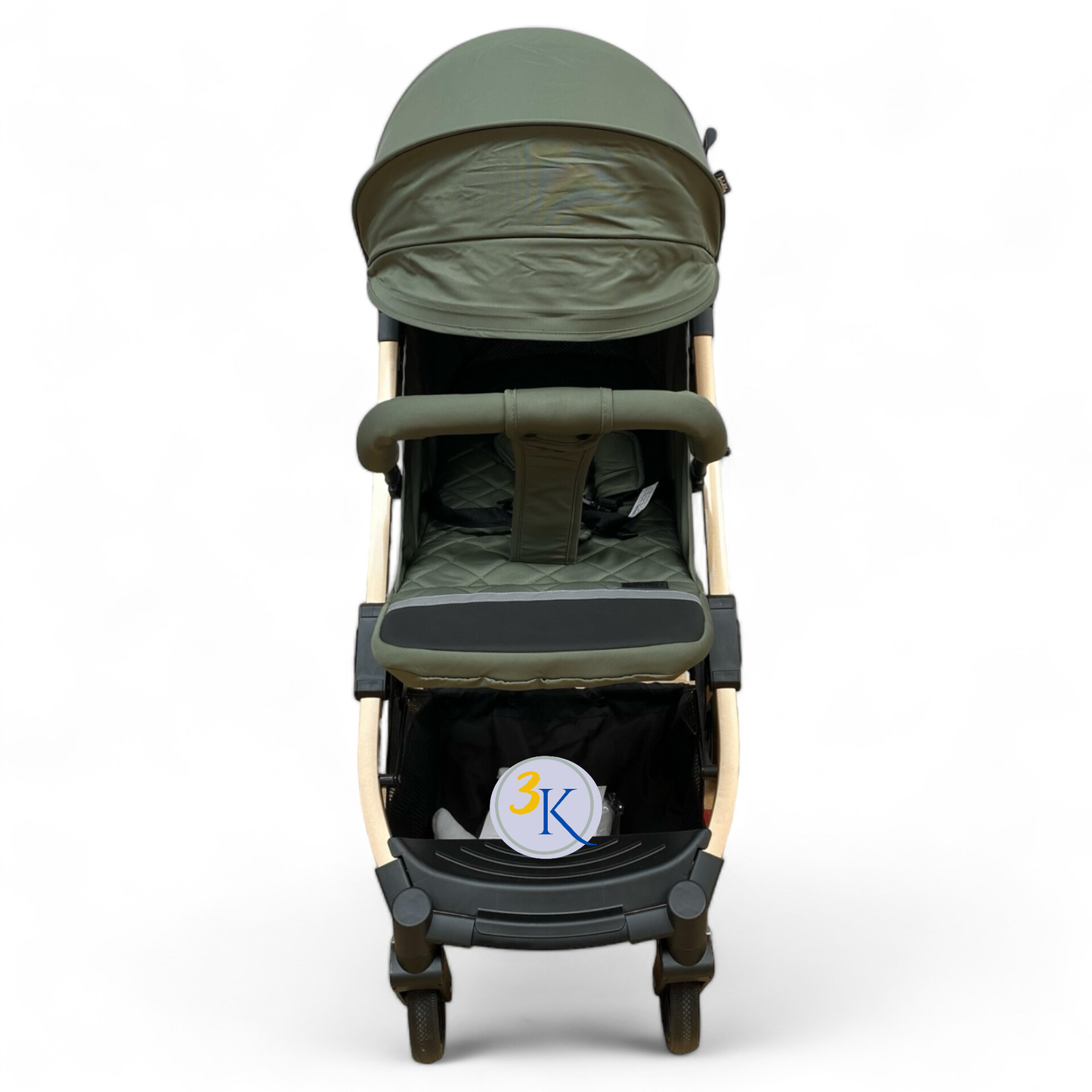 Carucior sport, cu inchidere compacta, sistem troller, pozitie somn , verde armi