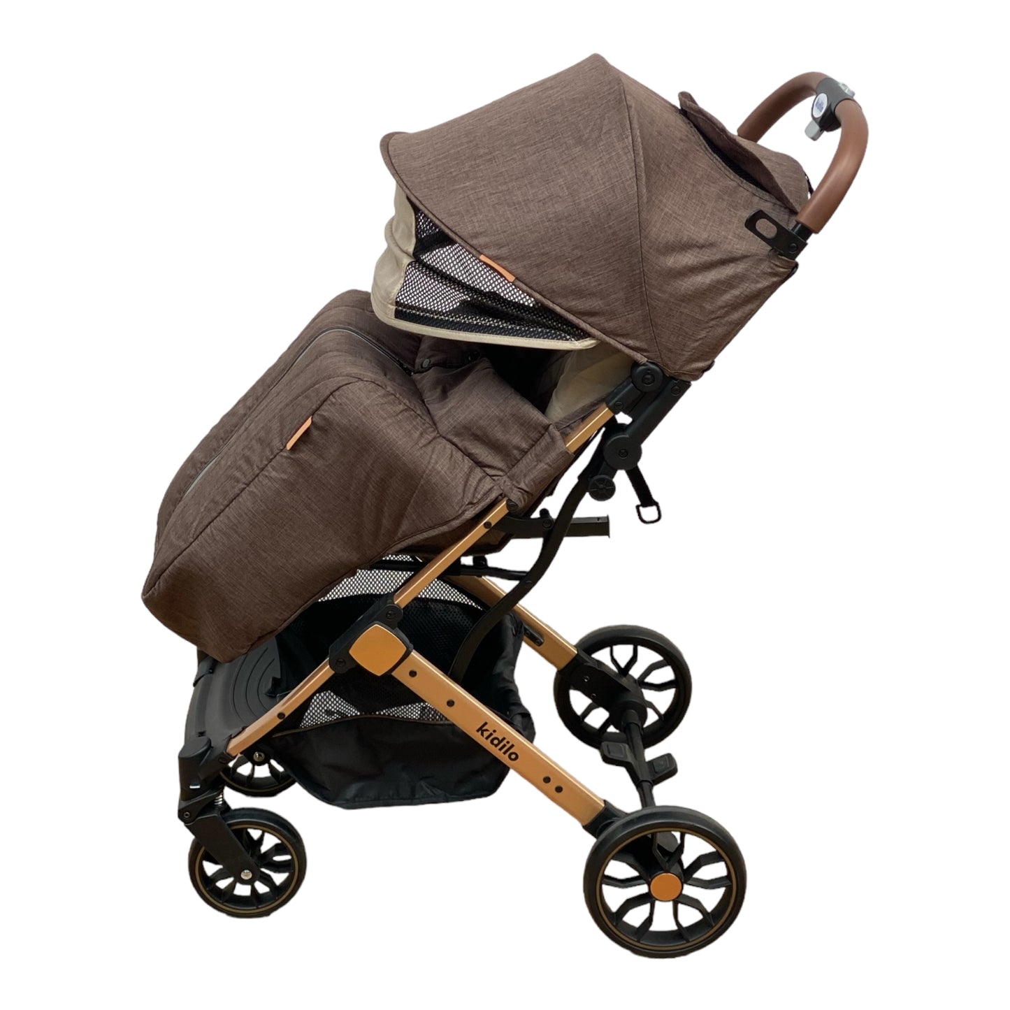 Carucior sport, cu inchidere compacta, sistem troller, pozitie somn si protectie vreme rece,MARO