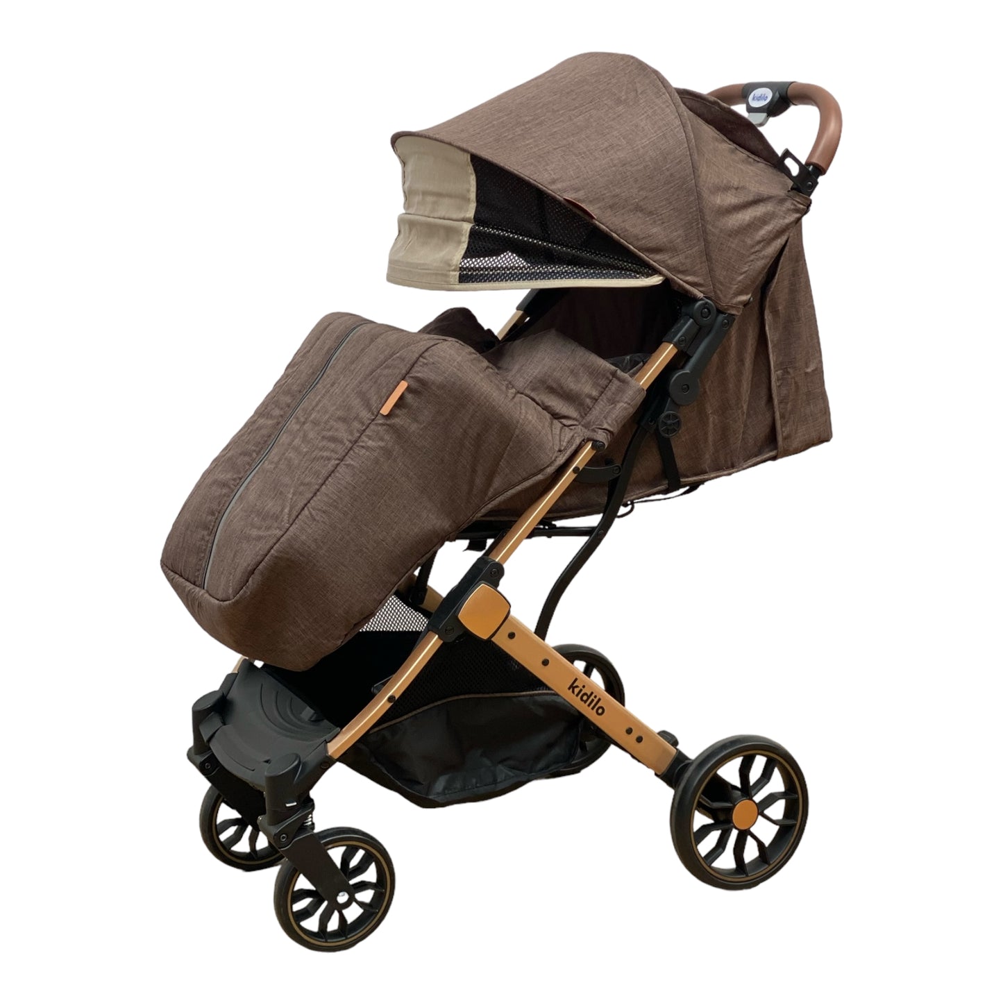 Carucior sport, cu inchidere compacta, sistem troller, pozitie somn si protectie vreme rece,MARO