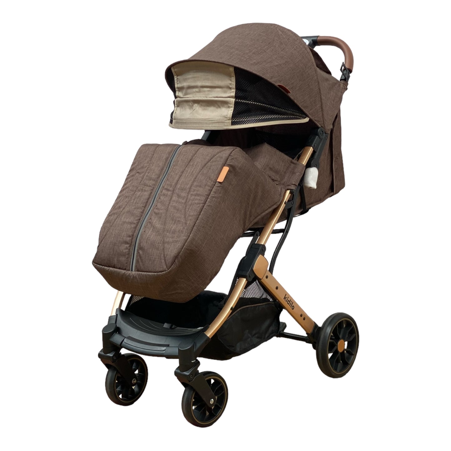 Carucior sport, cu inchidere compacta, sistem troller, pozitie somn si protectie vreme rece,MARO