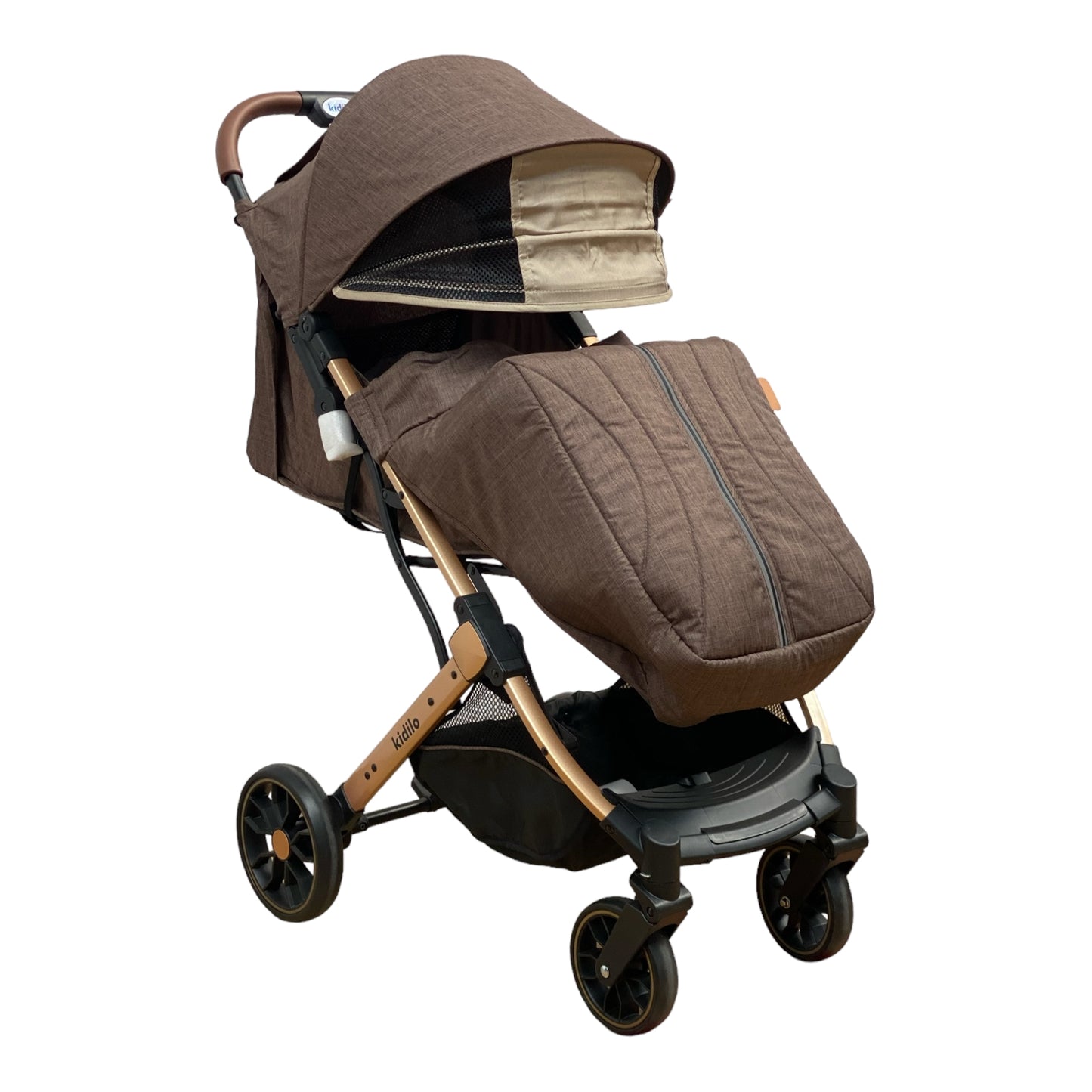 Carucior sport, cu inchidere compacta, sistem troller, pozitie somn si protectie vreme rece,MARO