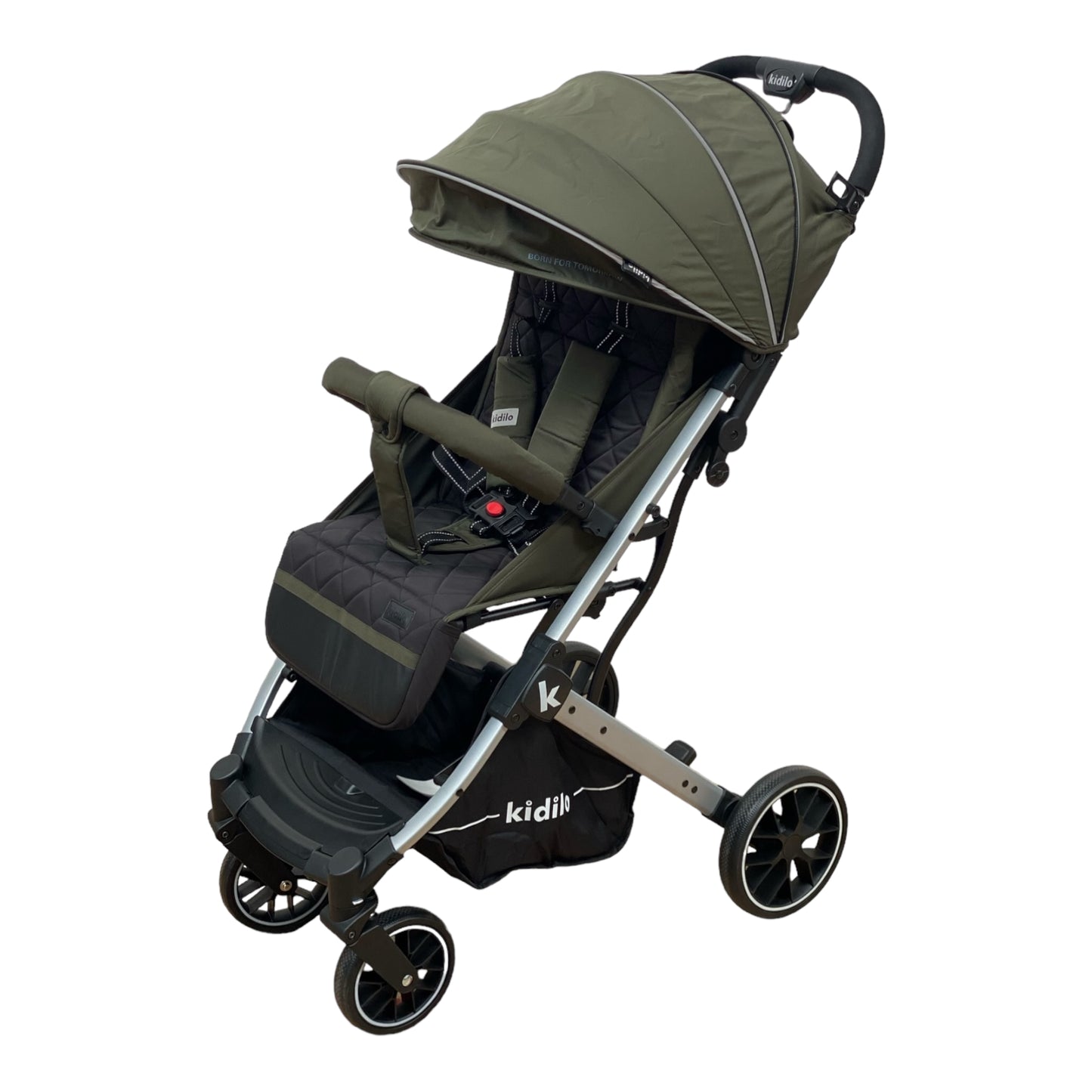 Carucior sport calitate superioara KIDILO 12, cu inchidere compacta, sistem troller, pozitie somn