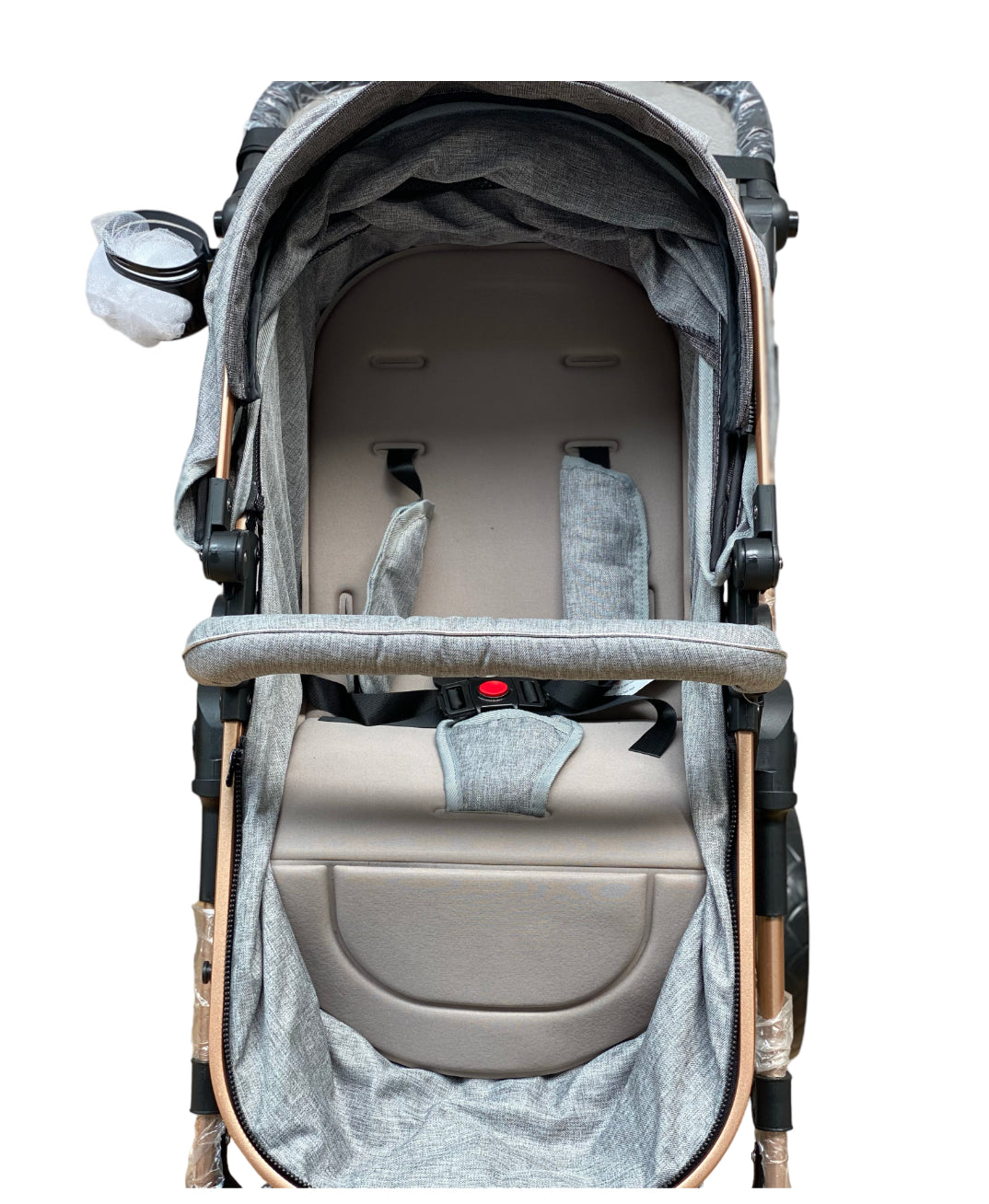 Carucior Teknum , model 3in1 , 0-36 luni, transformabil, reversibil, ultrapliabil,  culoare GRI, TR_588_GRI