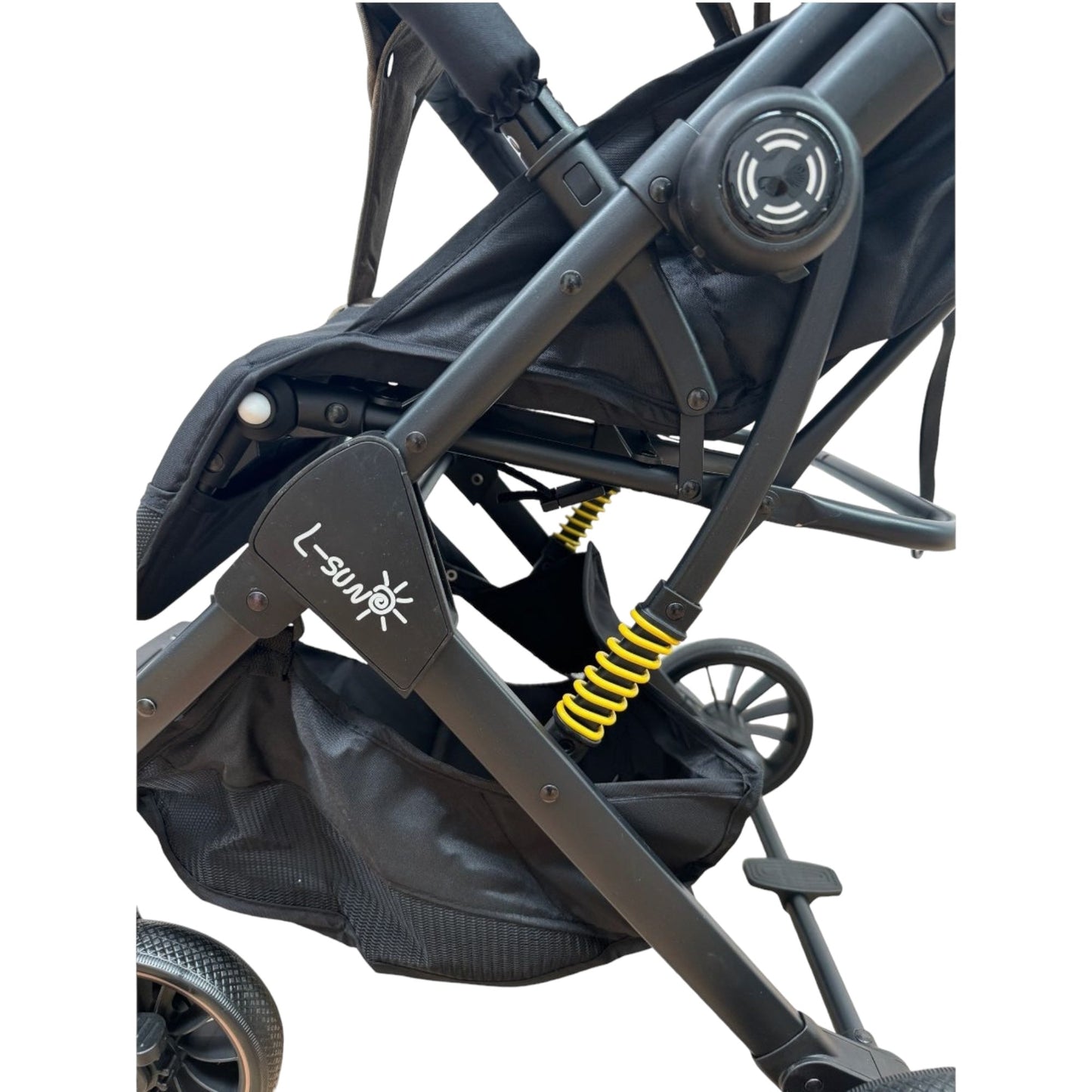 Carucior sport cu maner reversibil , pozitie somn, pliere tip troller, 6-36 luni,  culoare bej
