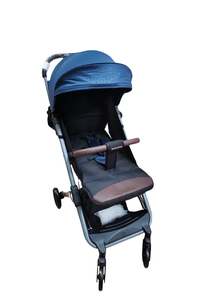 Carucior sport troler ,cu pozitie somn si  protectie insecte, albastru