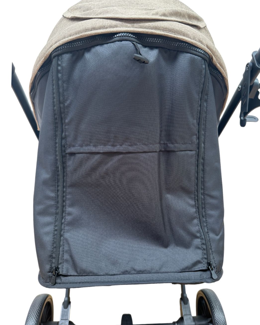 Carucior sport cu maner reversibil , pozitie somn, pliere tip troller, 6-36 luni,  culoare bej