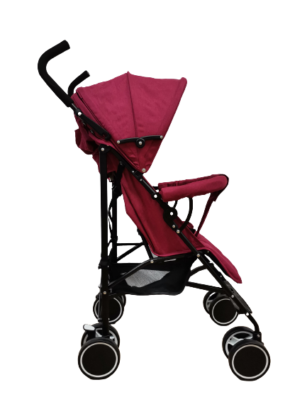 Carucior sport usor si compact, cu inchidere tip umbrela , culoare Rosu