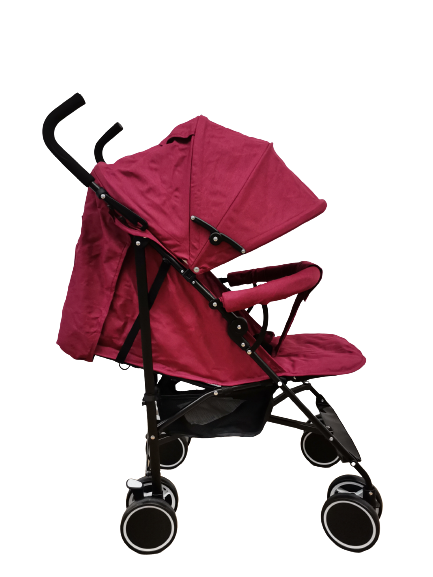 Carucior sport usor si compact, cu inchidere tip umbrela , culoare Rosu