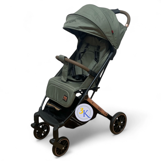 Carucior sport calitate superioara ,, cu inchidere compacta, sistem troller, pozitie somn , verde