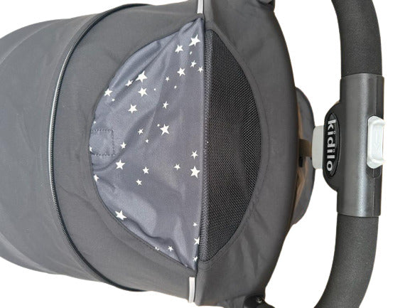 Carucior sport calitate superioara KIDILO 12, cu inchidere compacta, sistem troller, pozitie somn