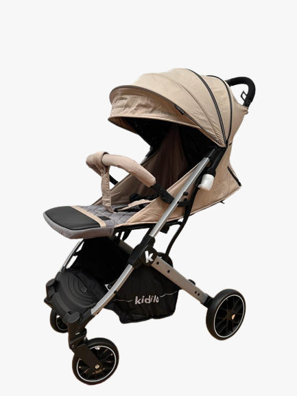 Carucior sport calitate superioara KIDILO 12, cu inchidere compacta, sistem troller, pozitie somn