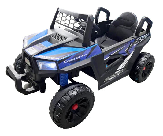 Masinuta electrica cu telecomada, Jeep AB120, Albastru