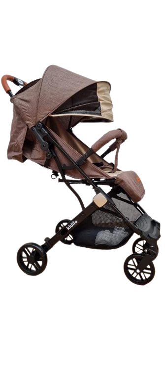 carucior sport tip troler pentru avion culoare maro 