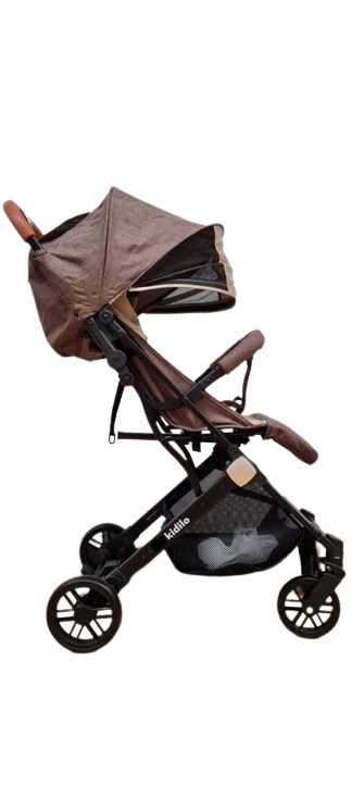 carucior sport tip troler pentru avion culoare maro 