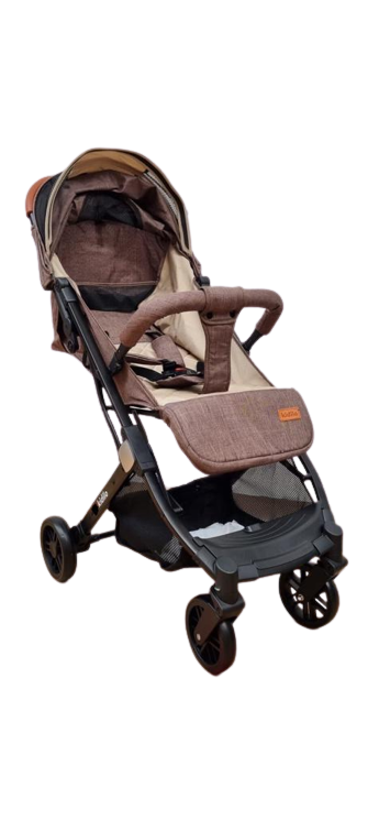 carucior sport tip troler pentru avion culoare maro 