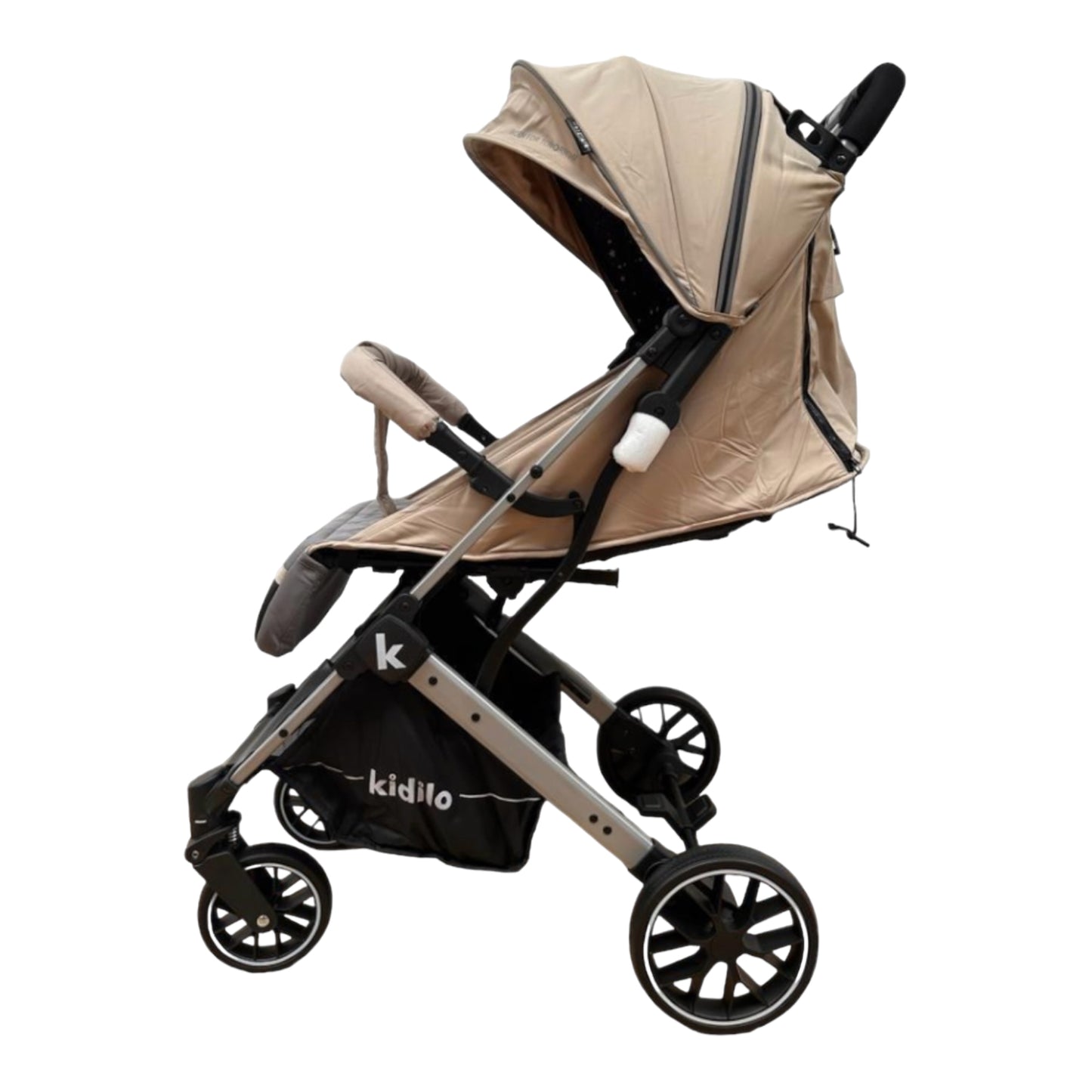 Carucior sport calitate superioara KIDILO 12, cu inchidere compacta, sistem troller, pozitie somn