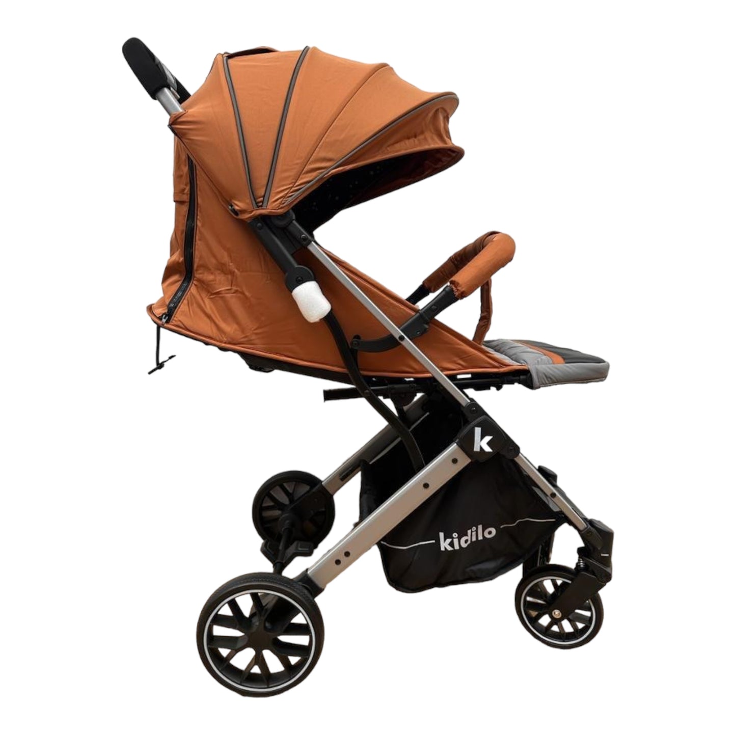 Carucior sport calitate superioara KIDILO 12, cu inchidere compacta, sistem troller, pozitie somn