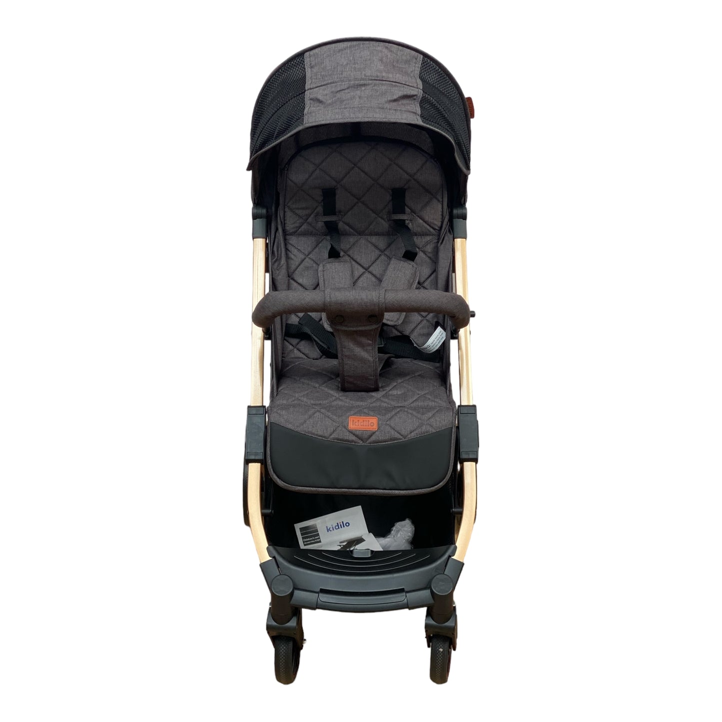 Carucior sport, cu inchidere compacta, sistem troller, pozitie somn , GRI