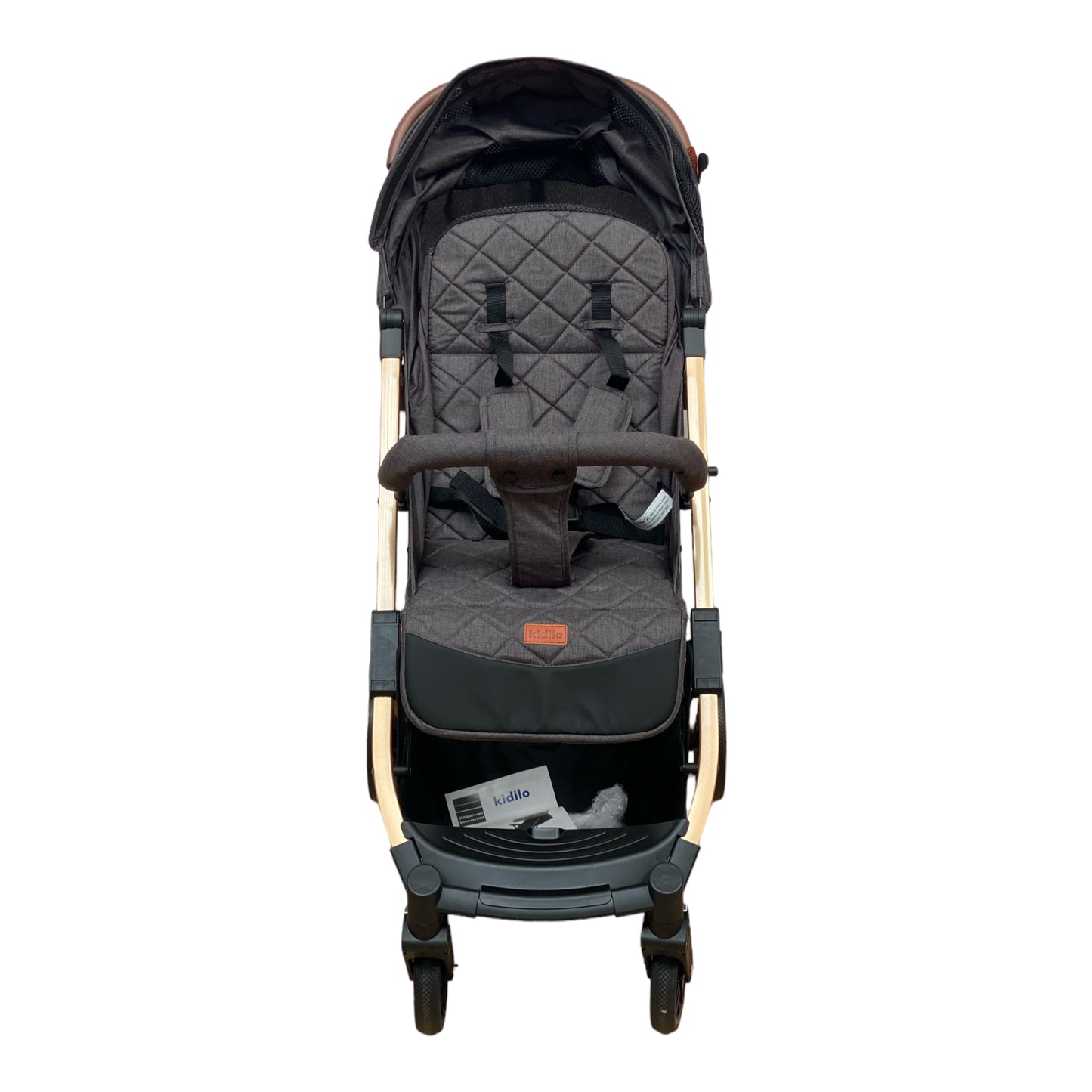 Carucior sport, cu inchidere compacta, sistem troller, pozitie somn , GRI