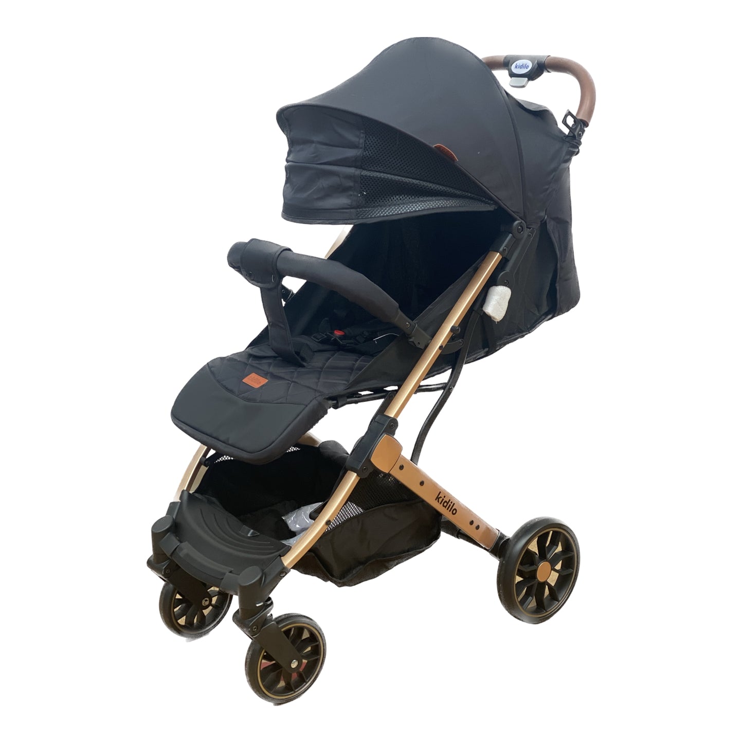 Carucior sport, cu inchidere compacta, sistem troller, pozitie somn , NEGRU