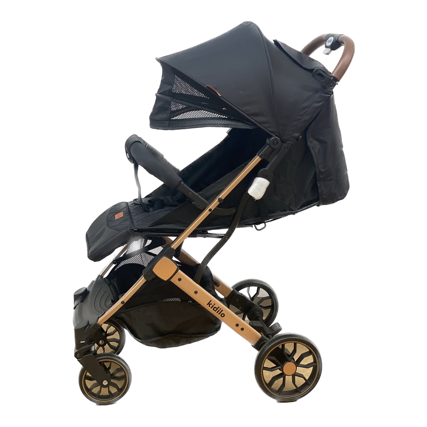 Carucior sport, cu inchidere compacta, sistem troller, pozitie somn , NEGRU