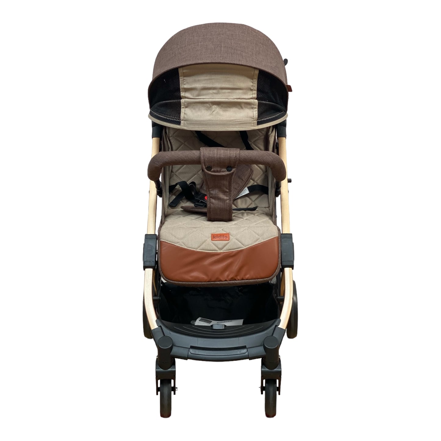 Carucior sport, cu inchidere compacta, sistem troller, pozitie somn , maro