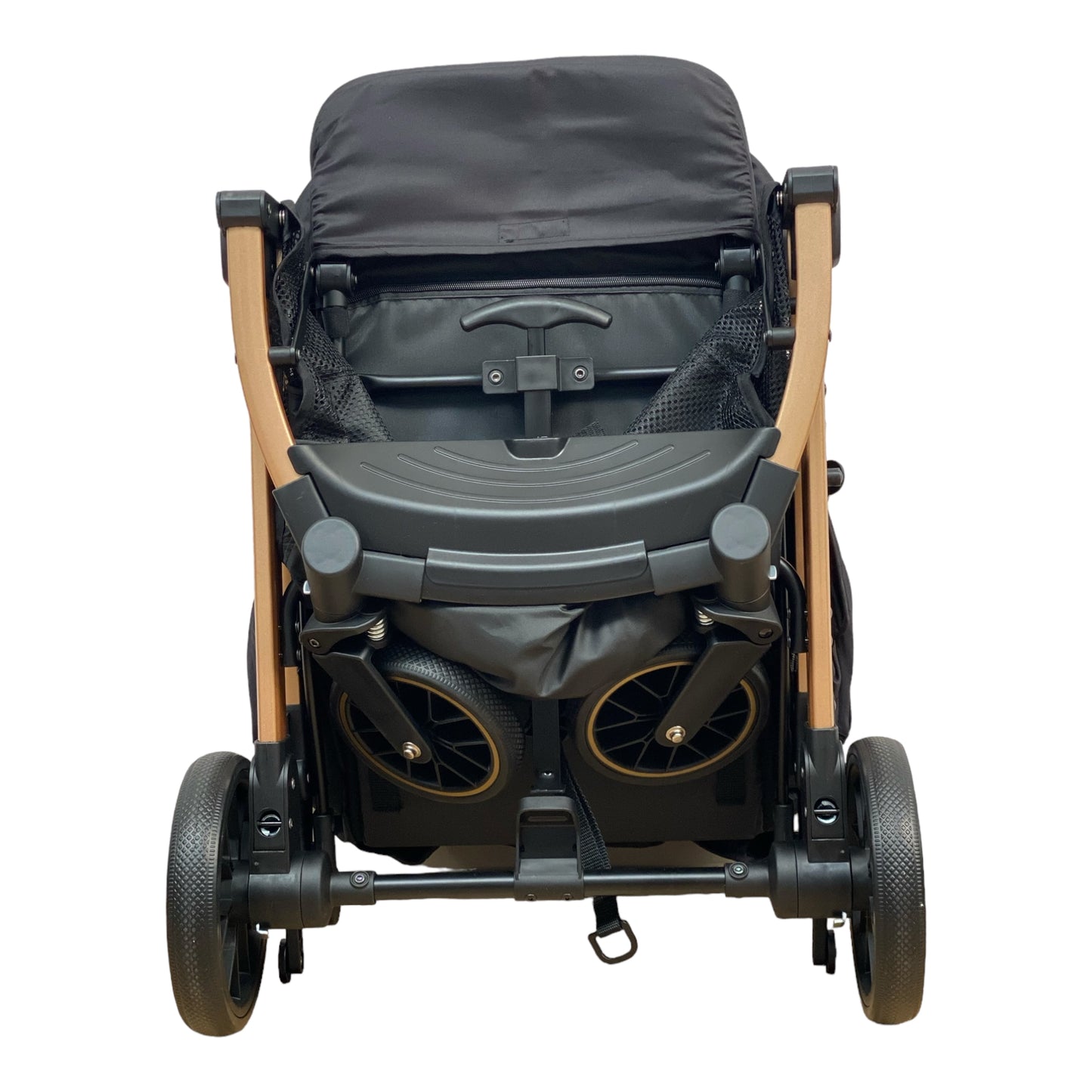 Carucior sport, cu inchidere compacta, sistem troller, pozitie somn si protectie vreme rece, GRI