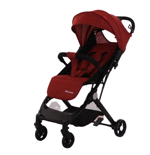 Carucior sport cu inchidere compacta tip troller, usor si pracic ,rosu